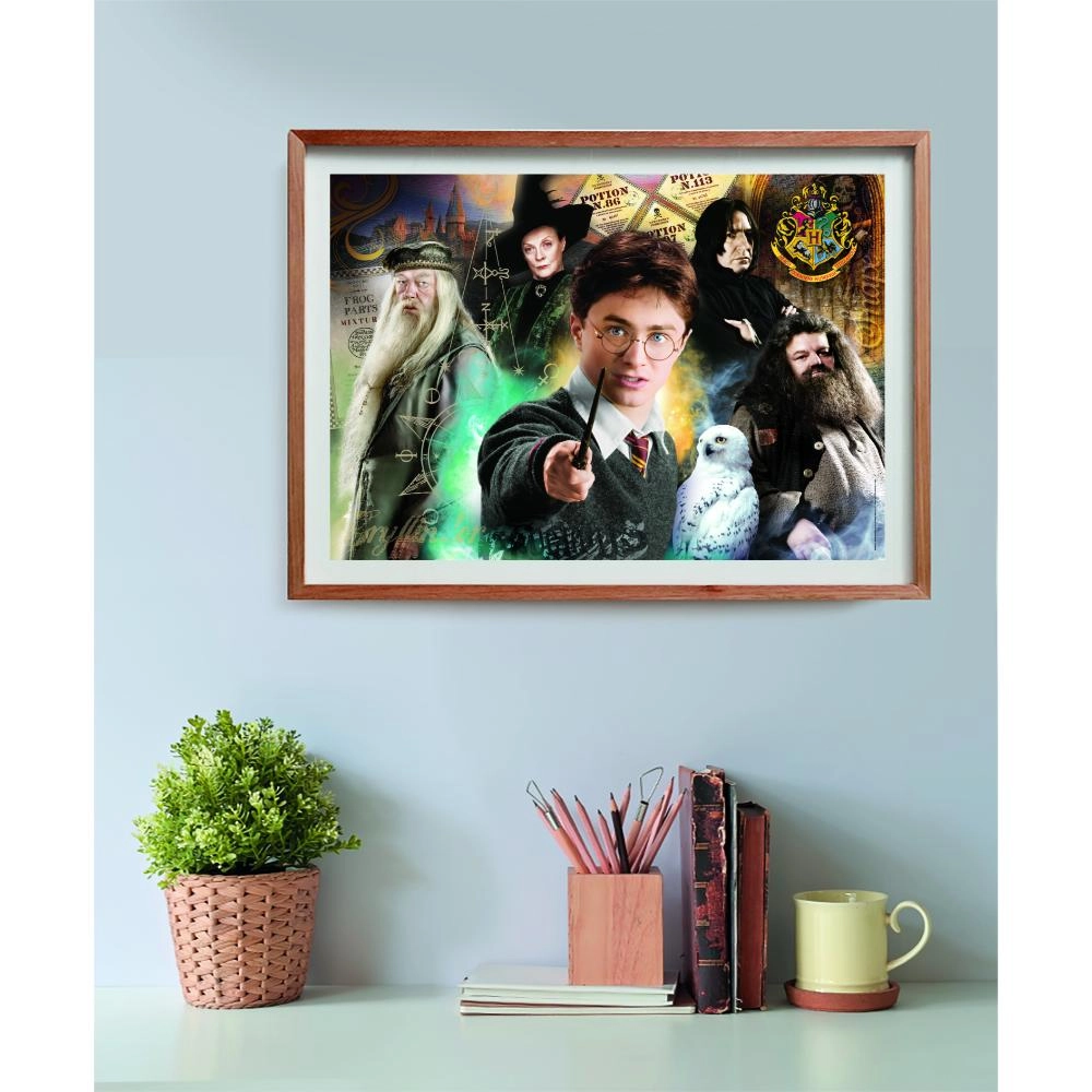 Harry Potter Puzzle And Poster (ALGT-35534) - 500 pcs