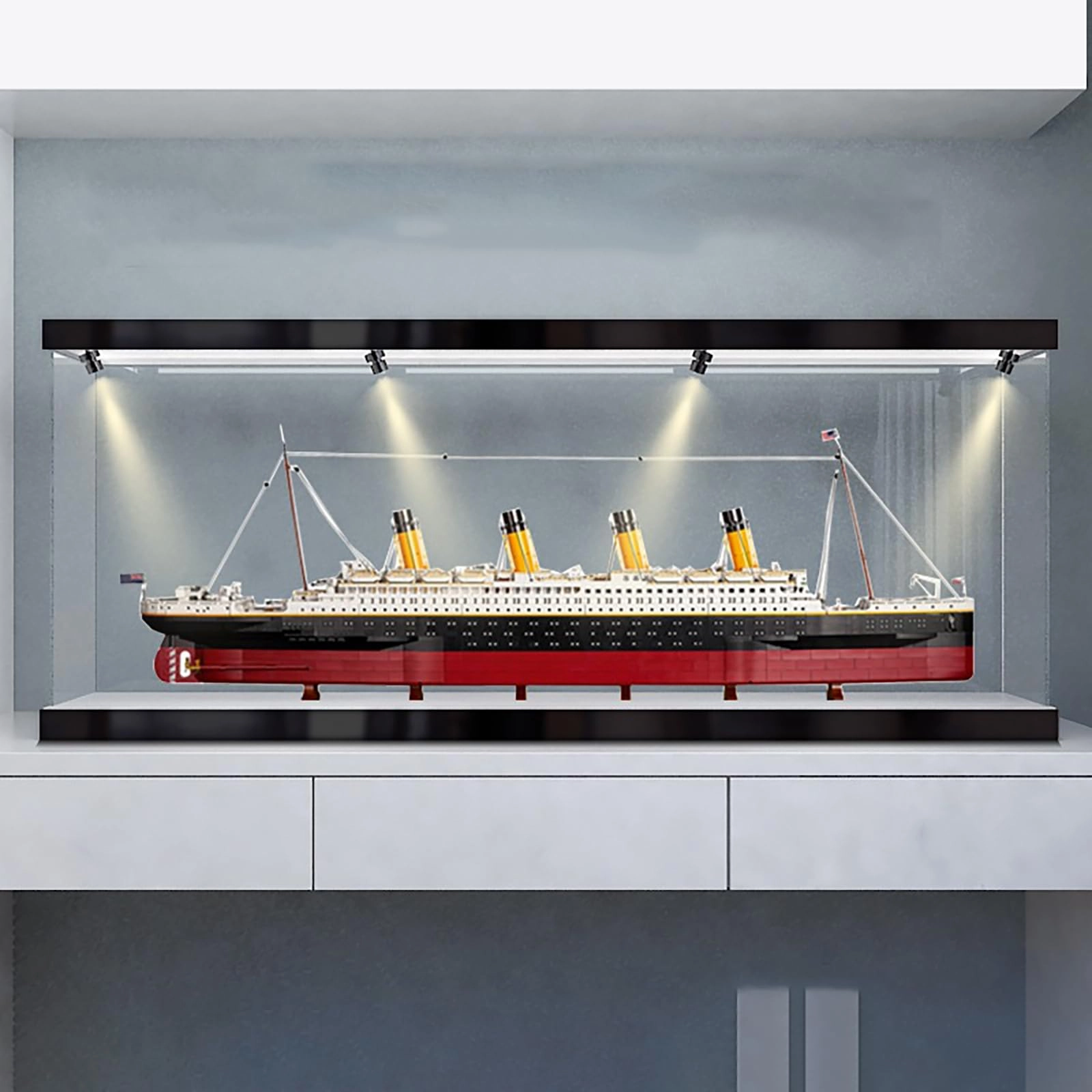 Display Case - 140 x 20 x 50 cm Background