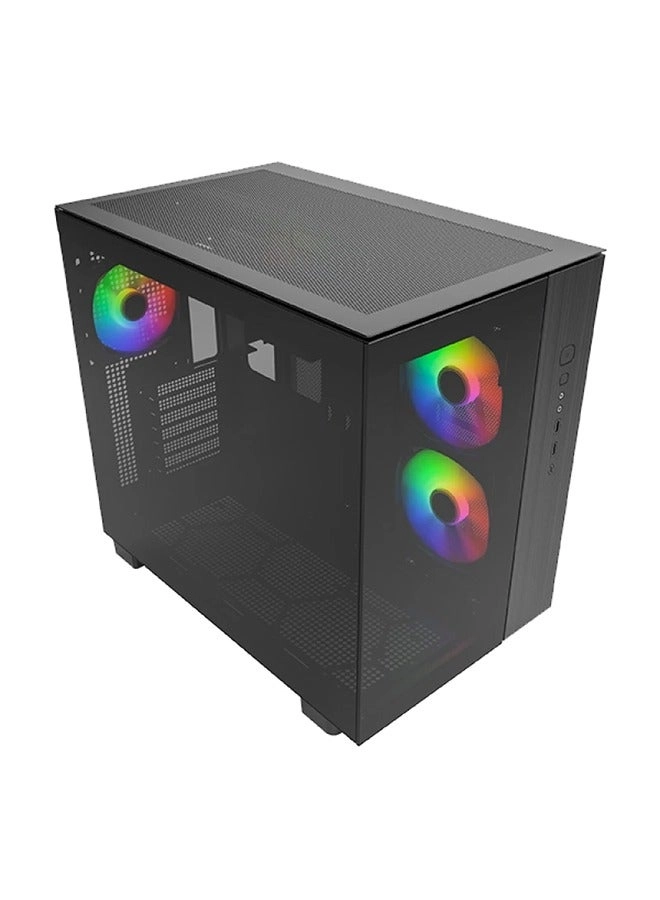 KING-65-PRO - Tempered Glass Side Panel Mid Tower