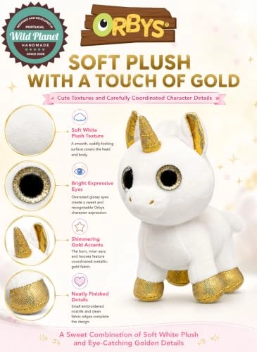 ORBYS - Unicorn - 20 cm
