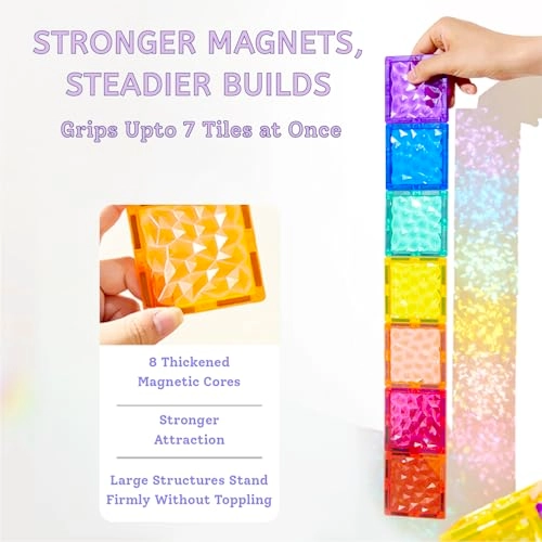 Prism Magnetic Tiles DS1661 - 90 pcs