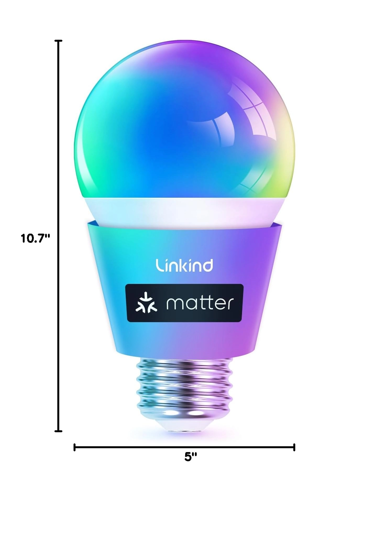 Matter Smart Light Bulb - 1 E26