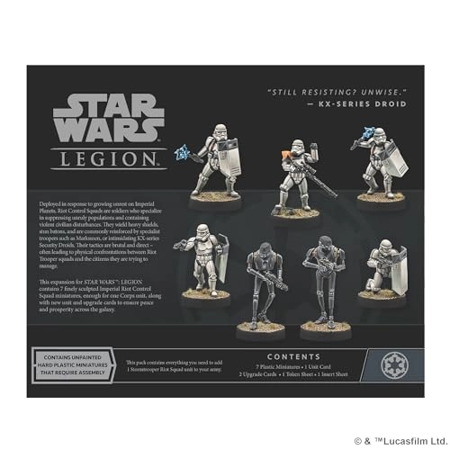 Star Wars Legion: Imperial Riot Control Squad Expansion