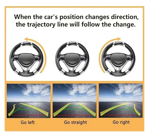 Rear View Parking Camera - Night Vision Wire