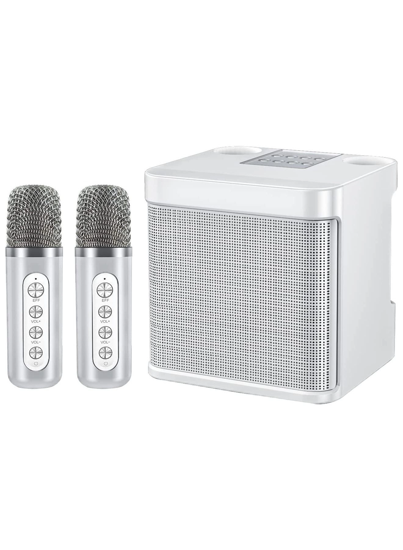 Portable Wireless Karaoke Microphone - two Y21 microphones