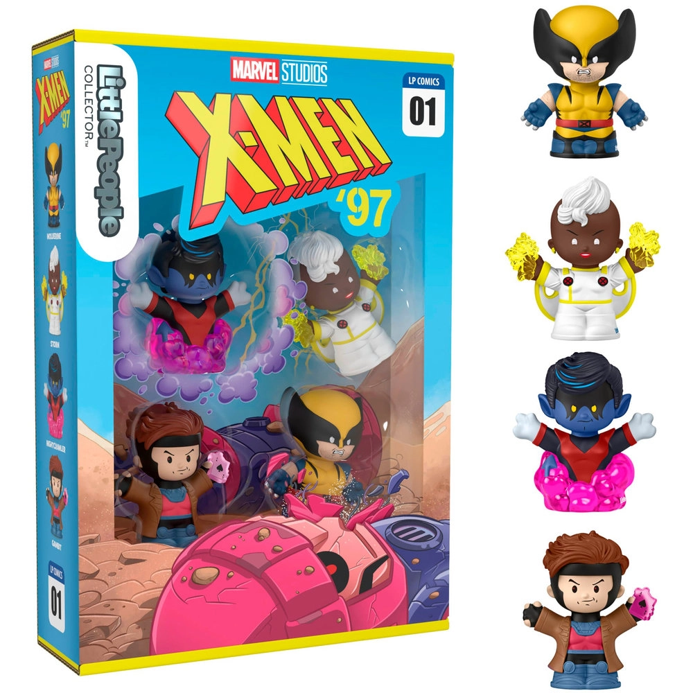 Fisher-Price X-Men Collector Figures (JFW75) 4 pcs