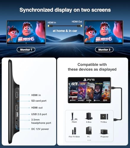 Headrest Monitor - 15.6inch