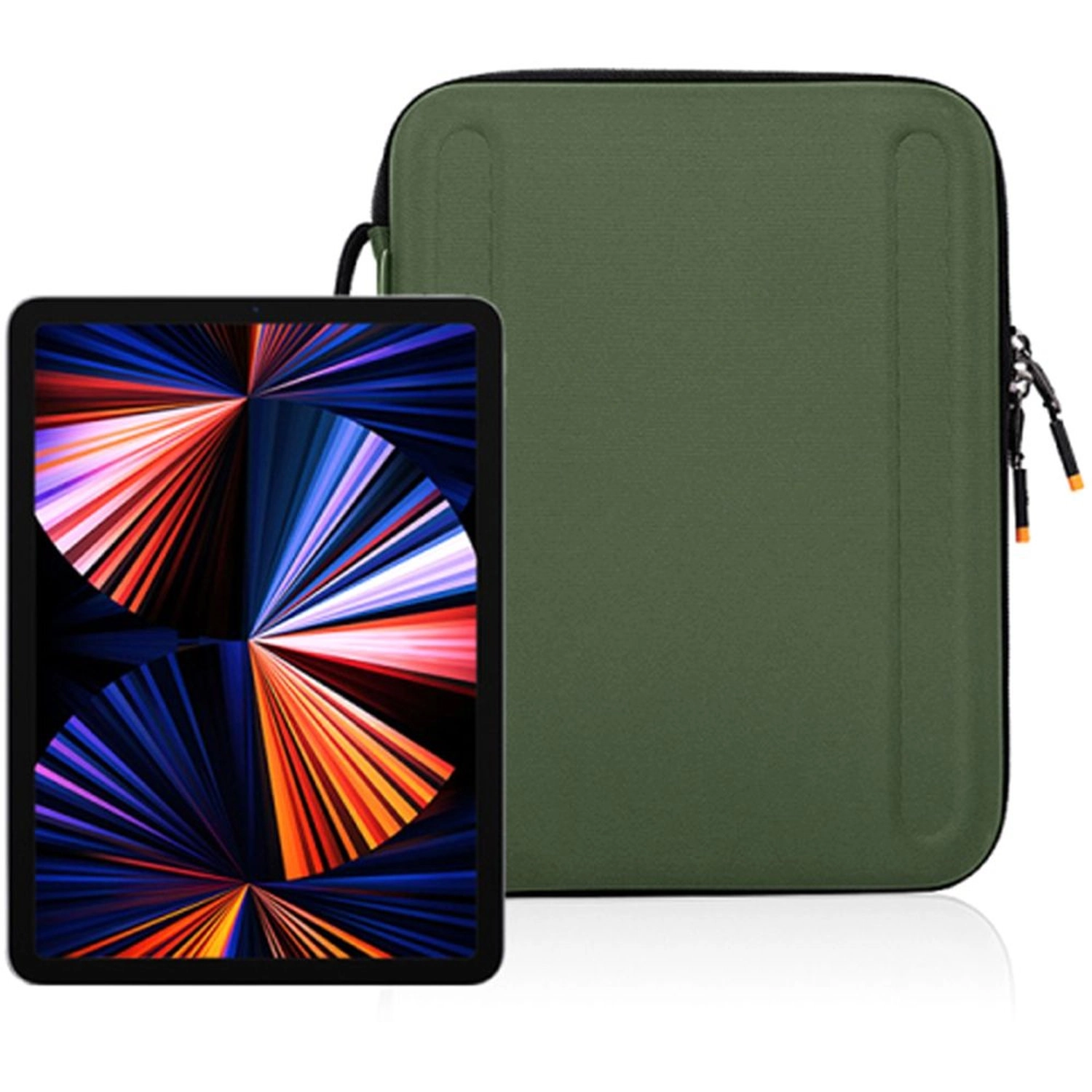 Hardshell Case with Pencil Holder and Shoulder Strap for iPad Mini 6