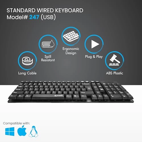 247-USB - QWERTY Wired