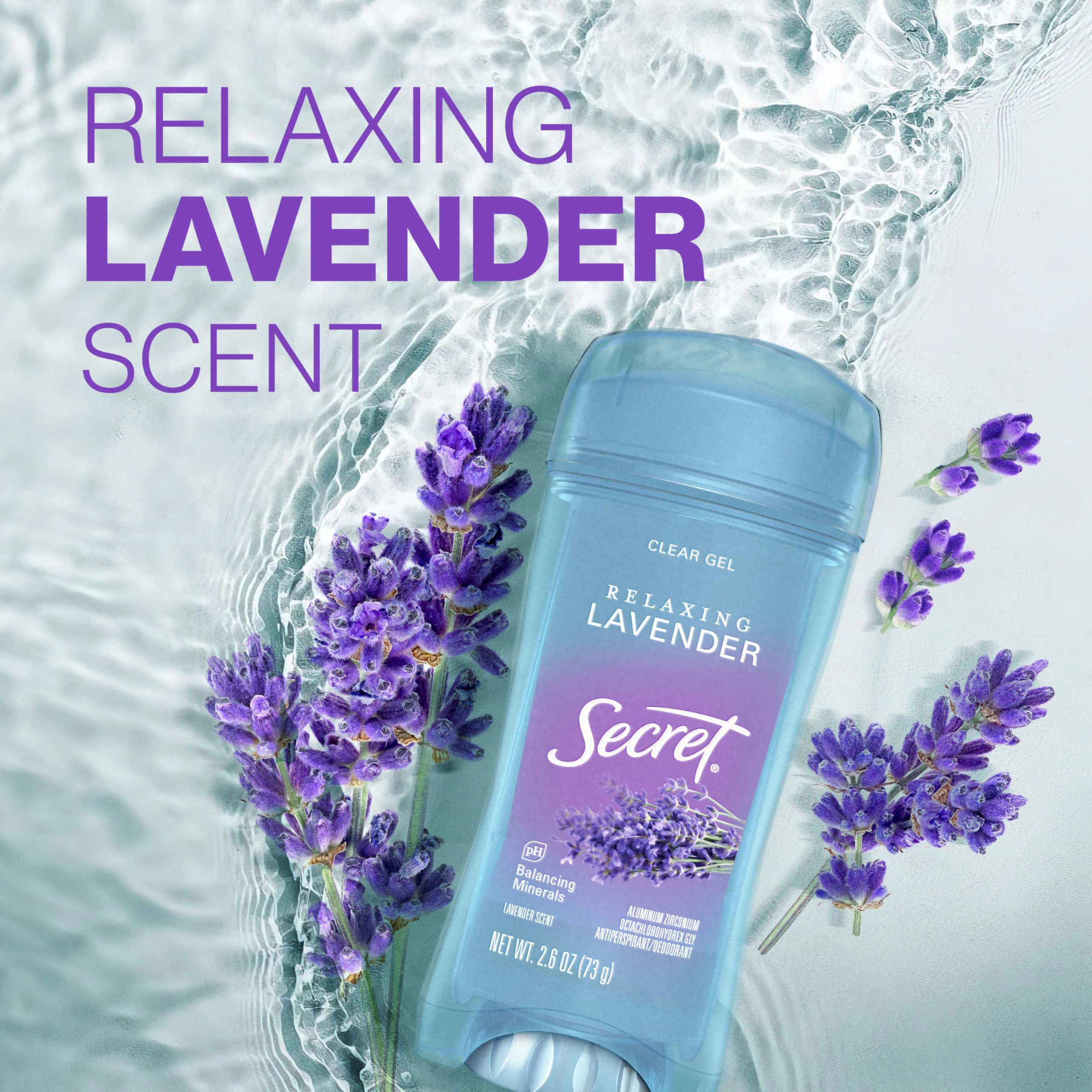 Antiperspirant and Deodorant - Lavender 2.6 ounce