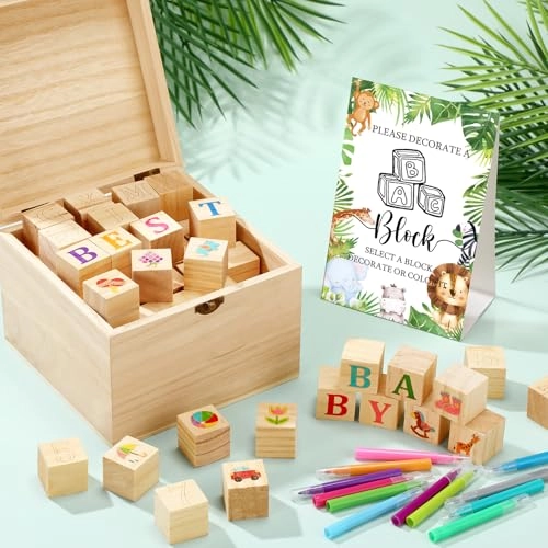 Baby Shower Blocks - 12 years and up 136 pieces