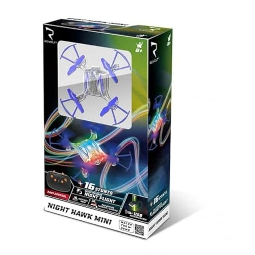 Night Hawk Mini Drone - 4-Channel Auto-hover