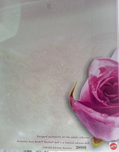 Barbie Wedding Flower Collection Romantic Rose Bride - Polyvinyl Chloride Brunette Ages 16+