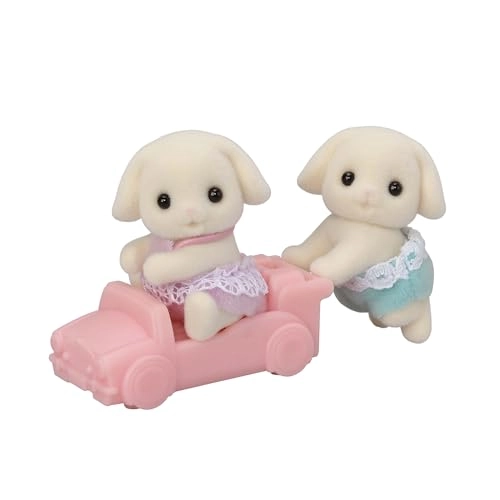 Collectible Doll Figures - Flora Rabbit Twins 2 pcs