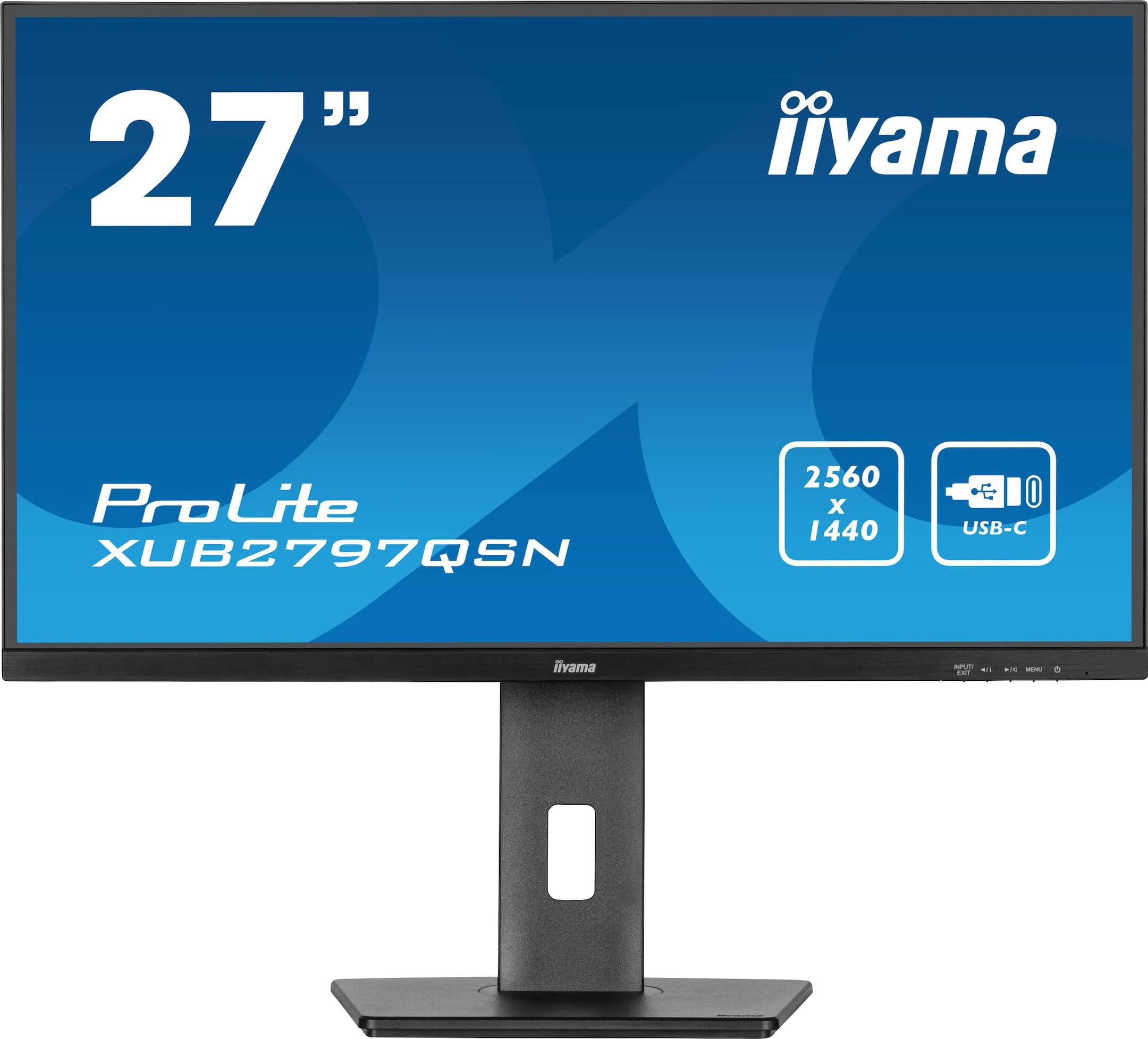 iiyama XUB2797QSN-B2 - 27 Inches 2560 x 1440 Pixels