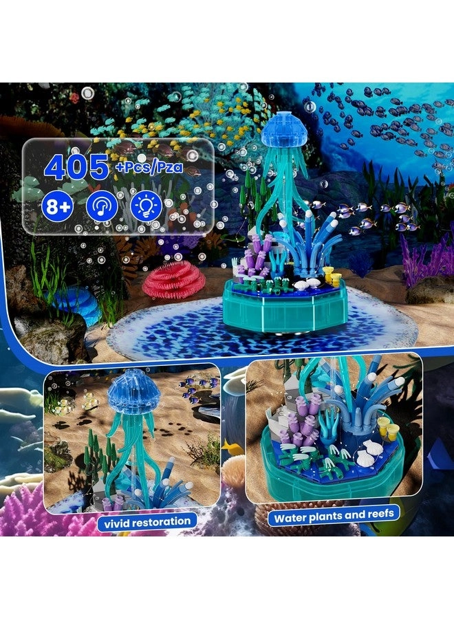 Sea Creature Collections Jellyfish (10101) - Ocean STEM Music Box with Lights