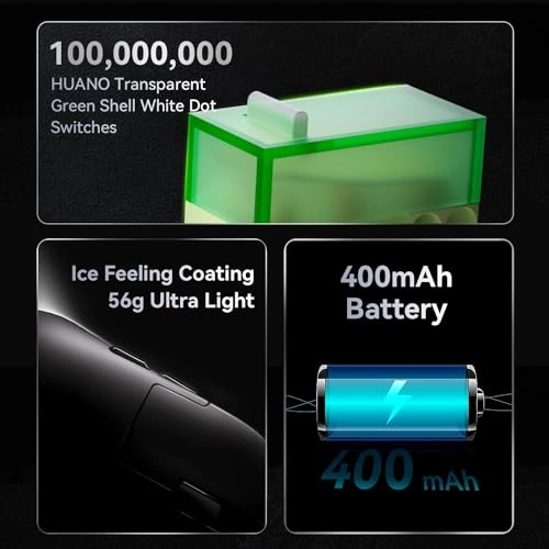 AJ159 PRO Gaming Mouse - 2.4GHz Bluetooth USB