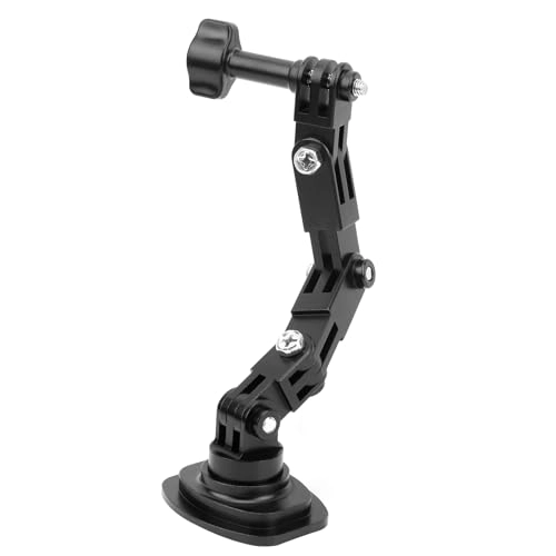 Motorcycle Helmet Bracket - 360 Degree Rotation Aluminum Alloy