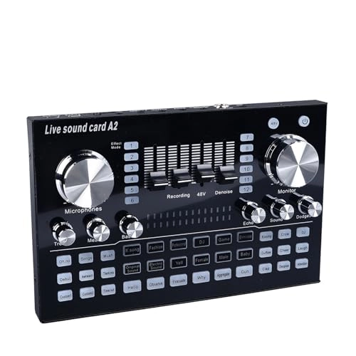 Live Sound Card - Dual Channel 48V