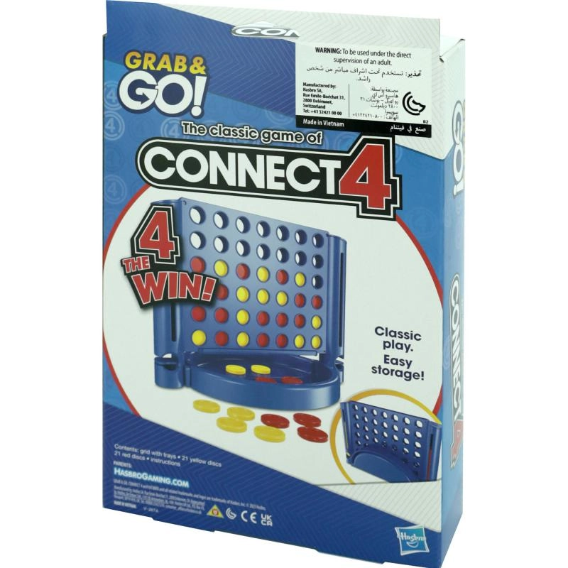 Connect 4 Grab and Go - Portable Travel