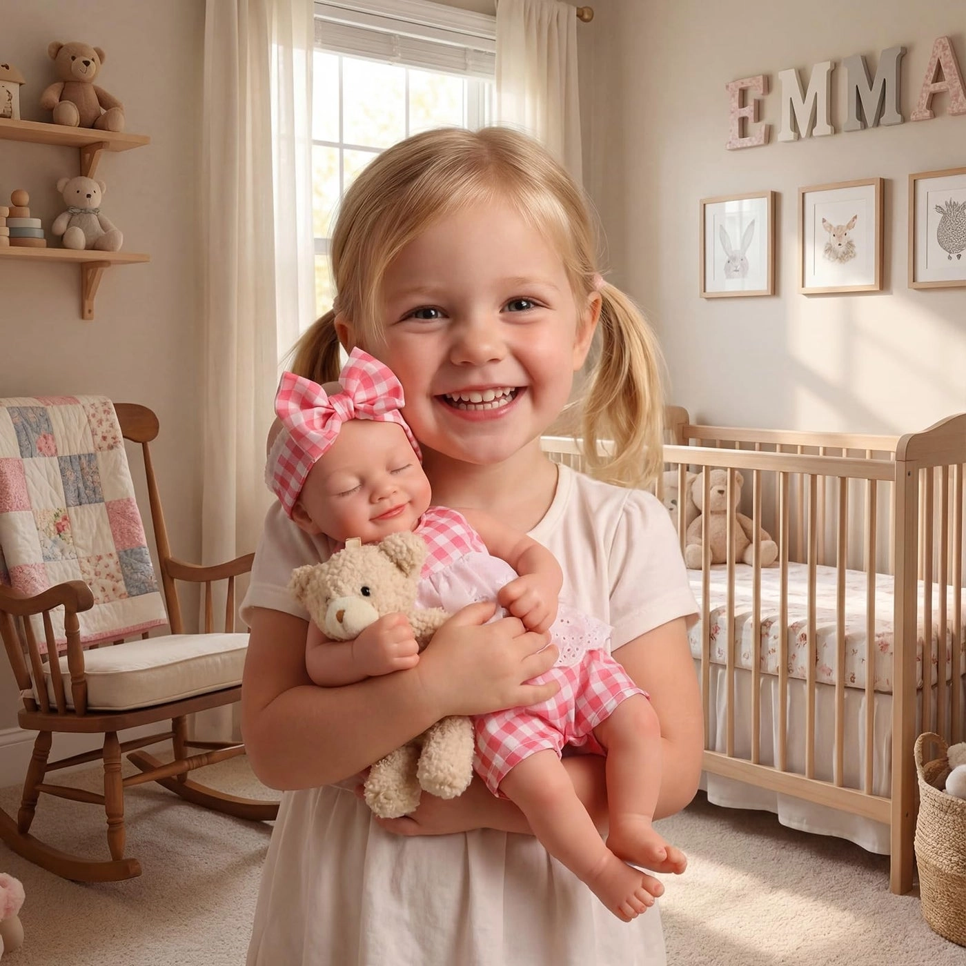 Reborn Baby Doll - 12 Inch Silicone Weighted Ages 3+