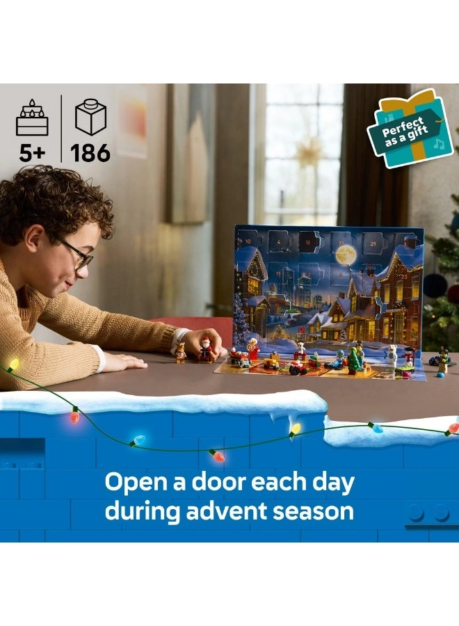 City Advent Calendar 2025 (60475) - 24 Surprises 5+ Years