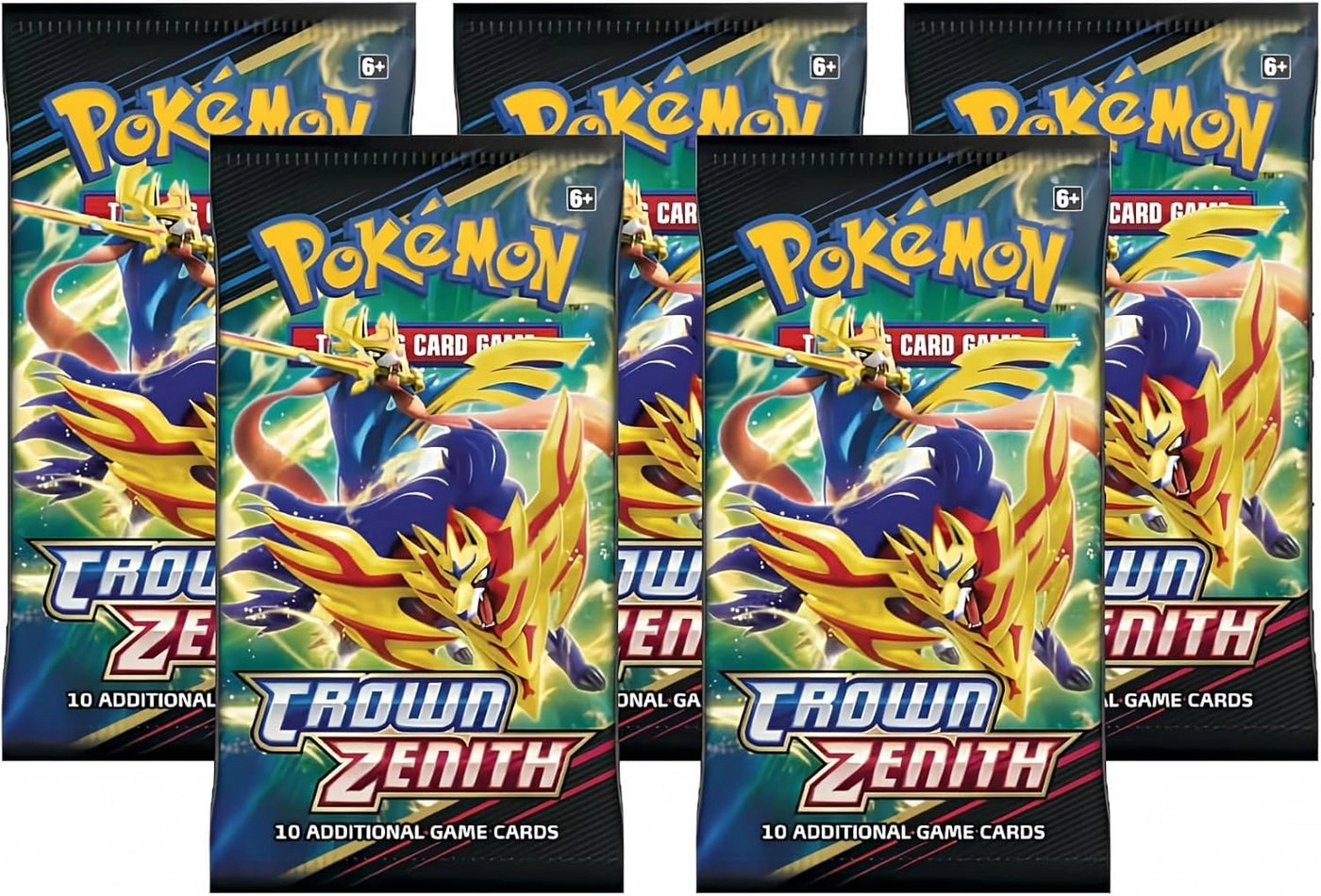 Pokémon Crown Zenith - 5pcs