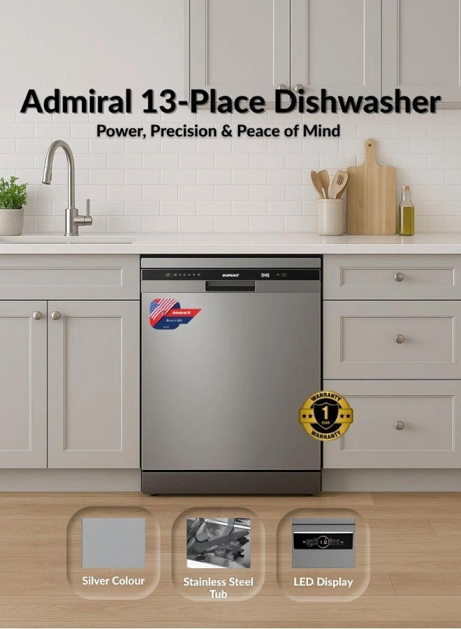 Admiral Sportswear Standard ADDW136USCP Freestanding