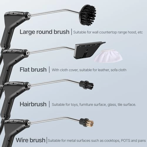 Handheld Multi-surface Steam Cleaner - 4.5 bar 1200ml