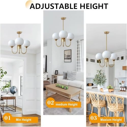 Sputnik Chandelier - Not dimmable