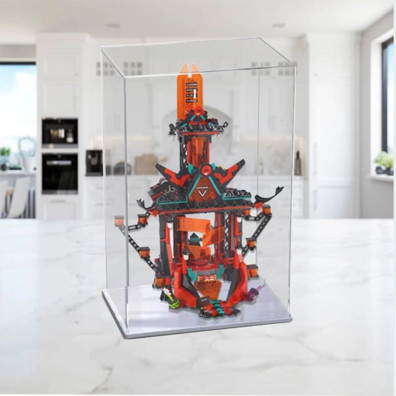 Acrylic Display Case for LEGO 71712 - Acrylic Niniago Empire Temple of Madness