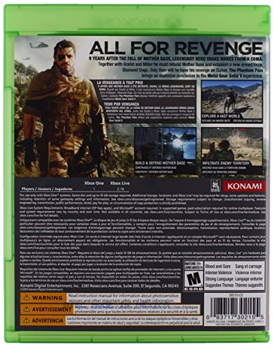 Metal Gear Solid V: The Phantom Pain | Xbox One