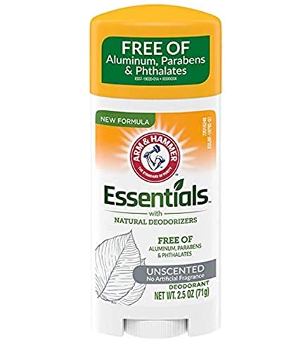 Essentials Solid Deodorant - Unscented 71.24 gram Pack