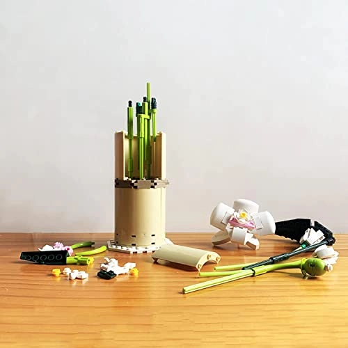 Flower Bouquet Building Kit Orchid - 588pcs