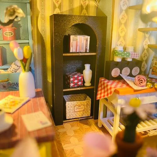 DIY Miniature Dollhouse Kit - Happiness Ice Cream Shop 1:24