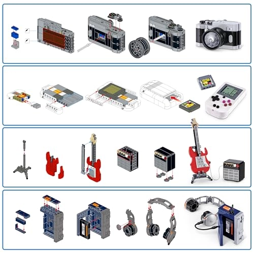 Vintage Camera - 179 pcs + Classic Game Console