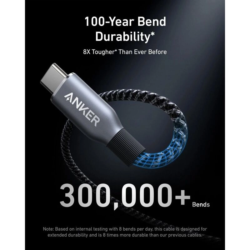 Charge Cable 240W USB-C to USB-C 1.8m Braided