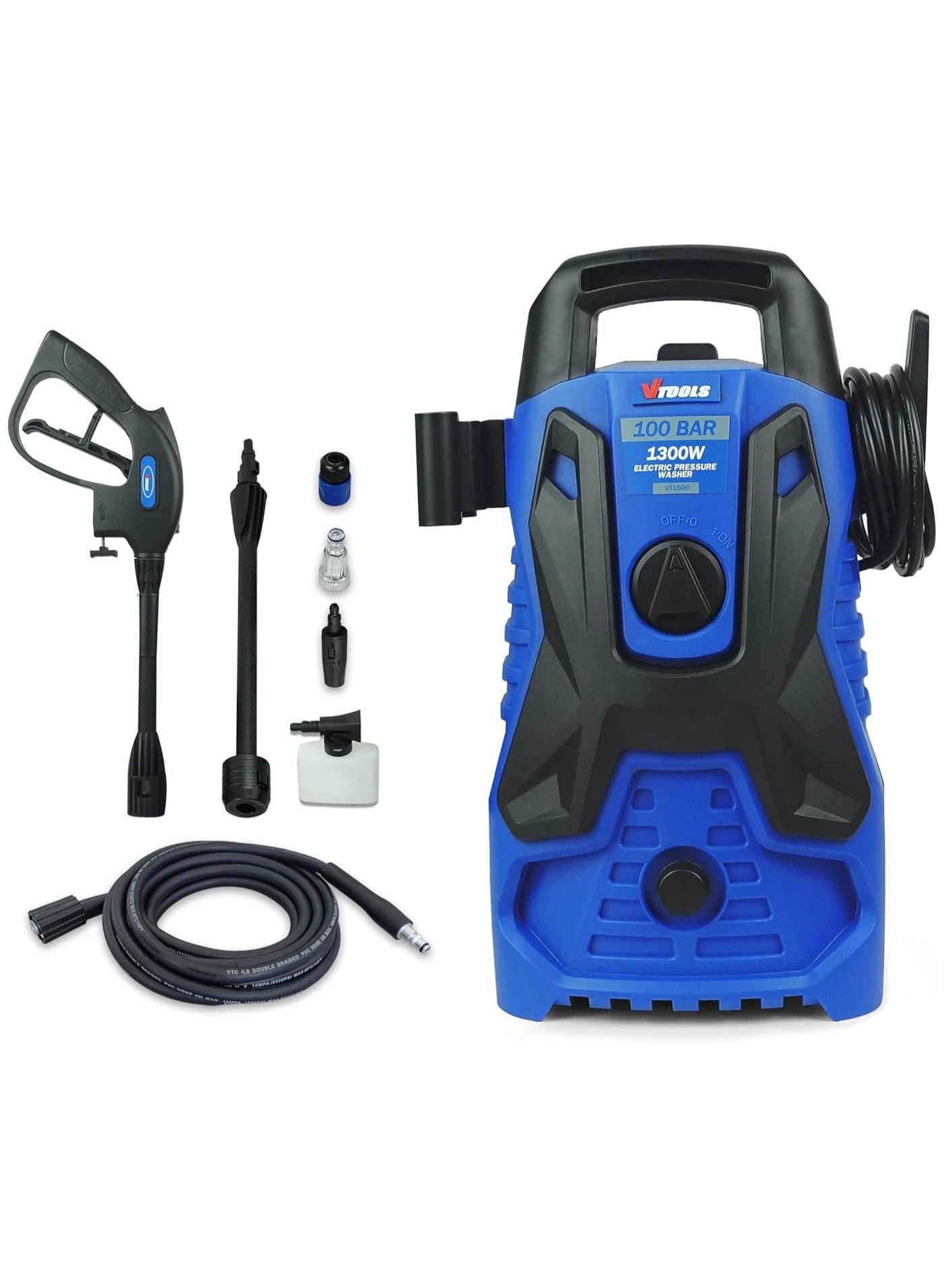 Pressure Washer - 100 Bar 1300W