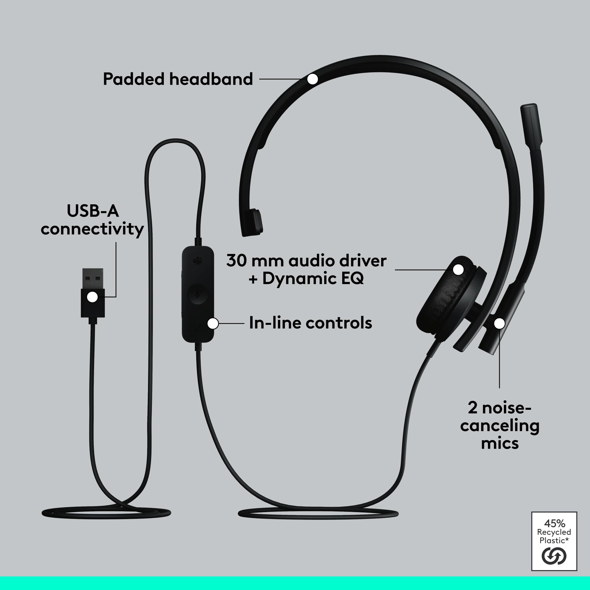 H570e - Wired Headset