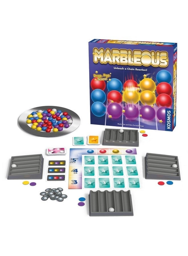 Marbleous: Colorful Marble Strategy Game