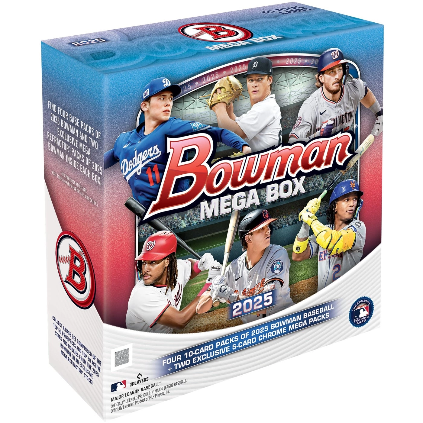 Topps 2025 Bowman Baseball Mega Box - Factory Sealed