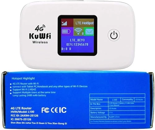 L100 - 4G LTE 802.11 b/g/n 100/50 Mbps