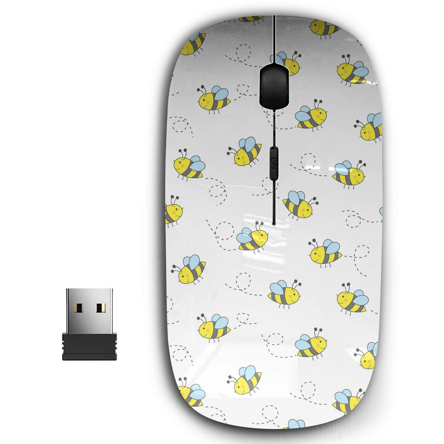 Ergonomic Portable Mouse - USB Wireless