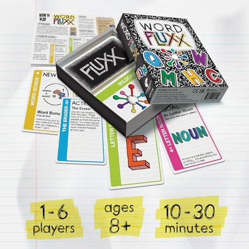 Word Fluxx: The EverChanging Alphabet - Card Game