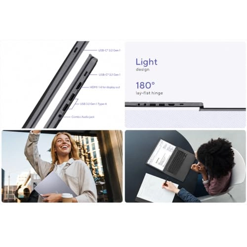 1405CTA-IS386PT Chromebook Plus CX CX1405CTA-IS386PT - 14'' Core 3 N355 8GB DDR5 256GB SSD
