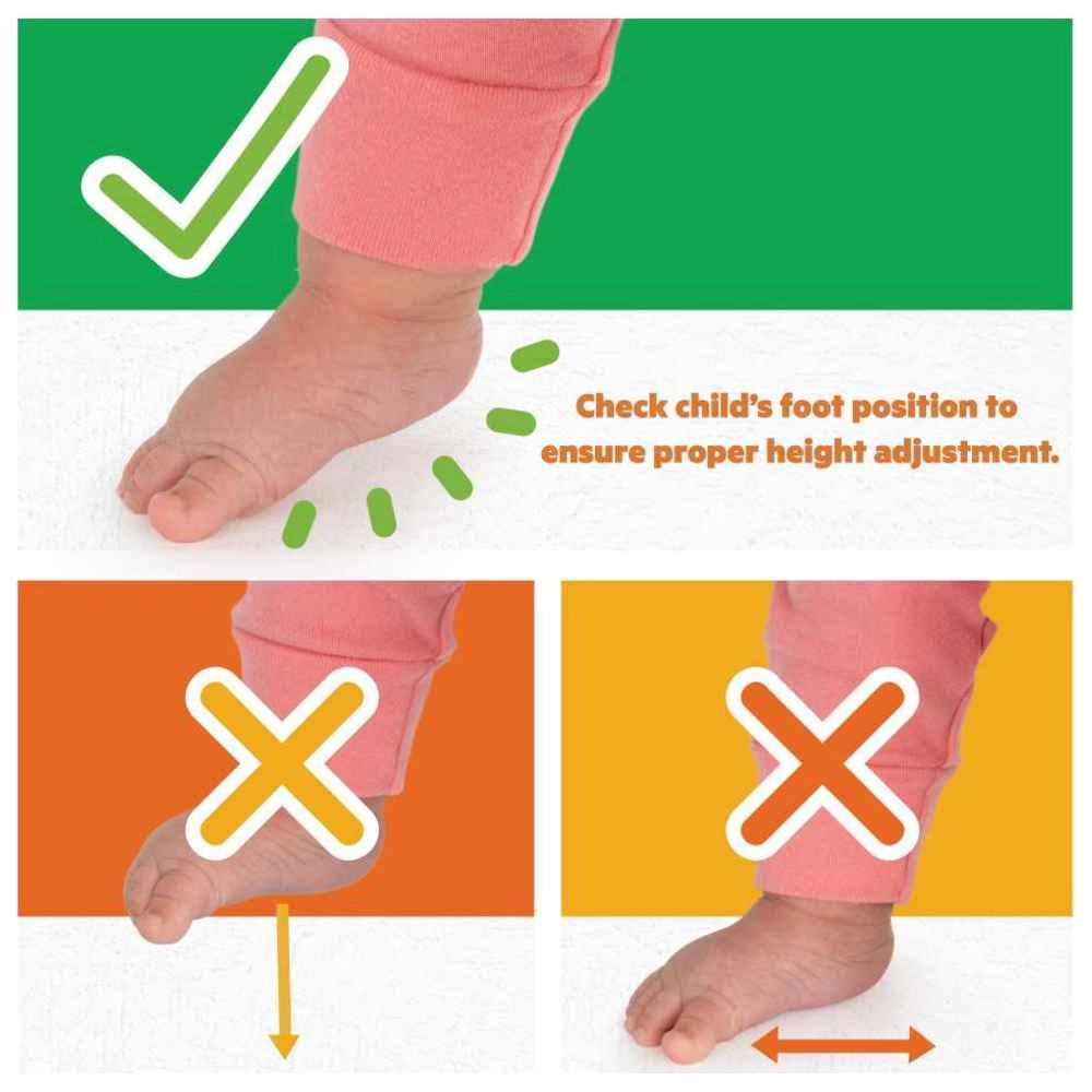 Mickey Mouse Tiny Trek - Original Bestie 2-In-1 Baby Walker