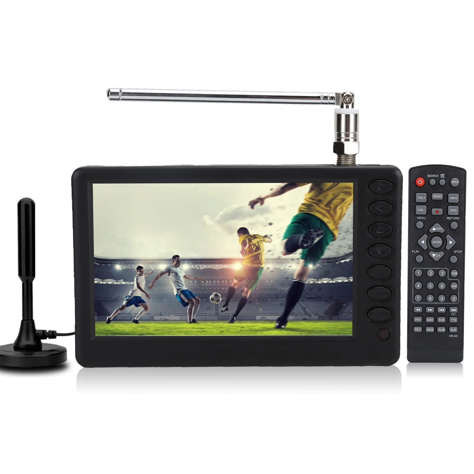 ASHATA Portable Digital Television - 1080p 5 Inches