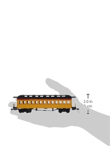 1860 - 1880 Passenger Cars - Coach - Western & Atlantic Railroad - HO