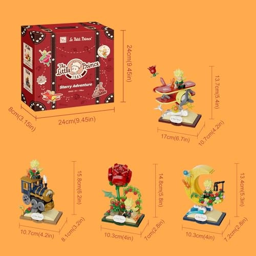 Le Petit Prince Suitcase - Le Petit Prince 519pcs