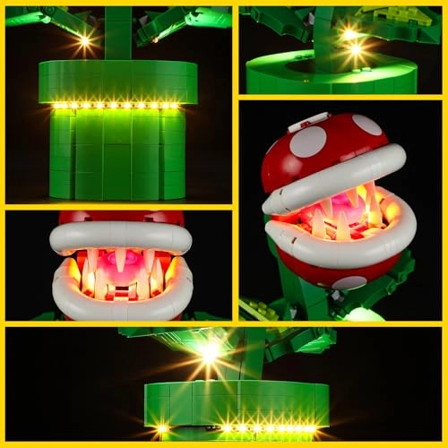 Light Kit - Lego 71426 Piranha Plant LED Lights Only
